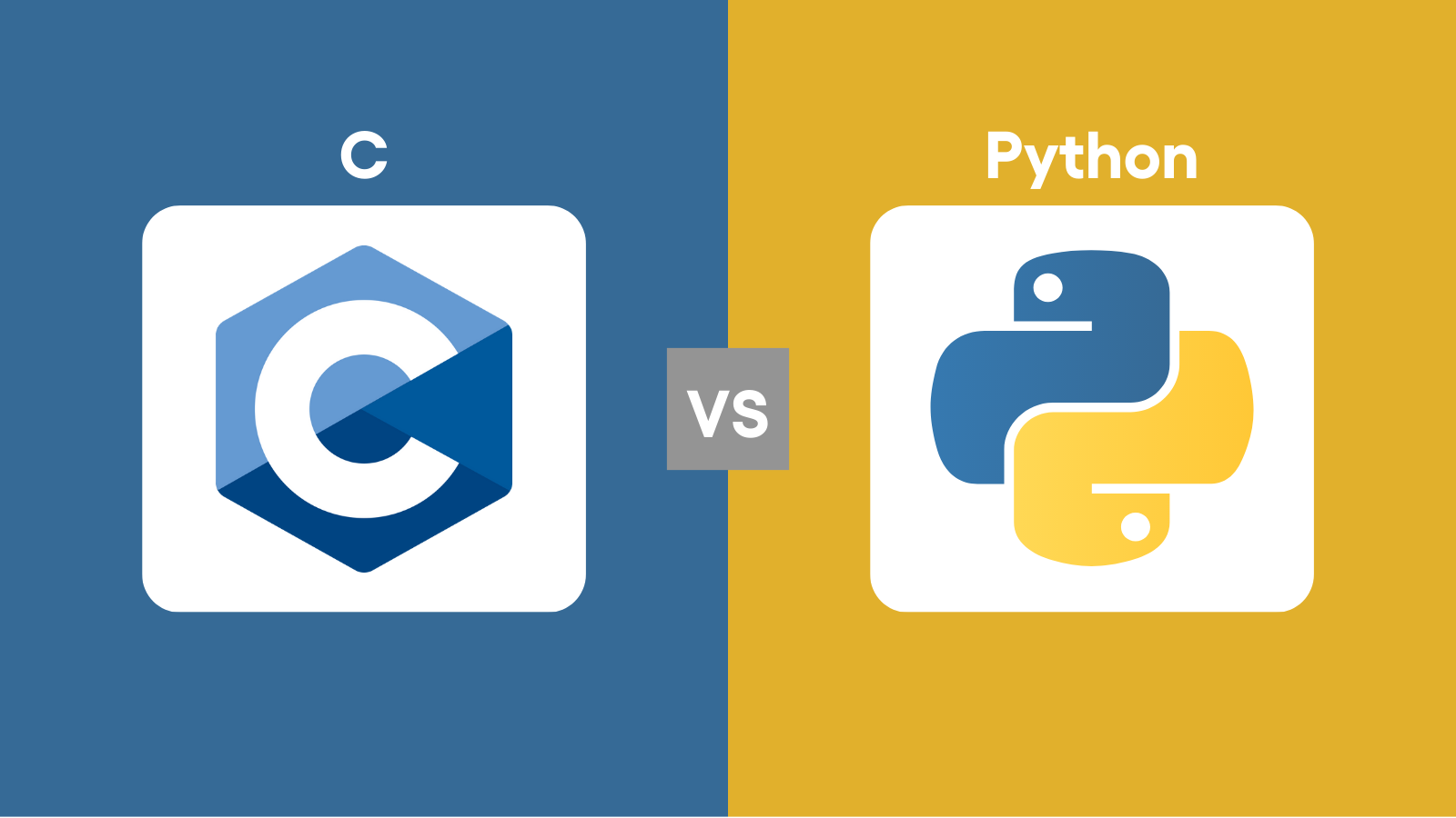 Comparing C and Python Which language is right for you?