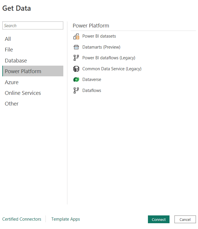 Power Platform Data Source